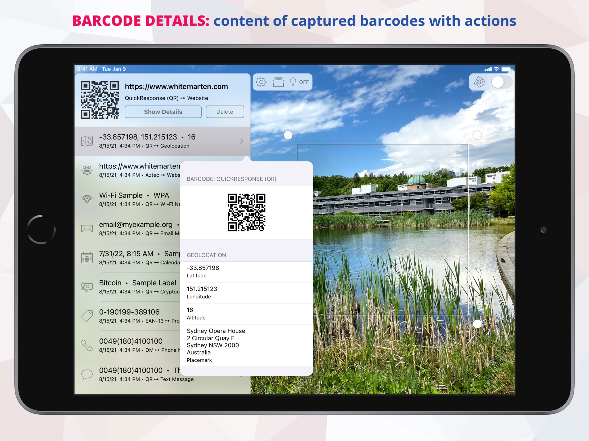 BareCode X Pro QR Code Scanner screenshot 3