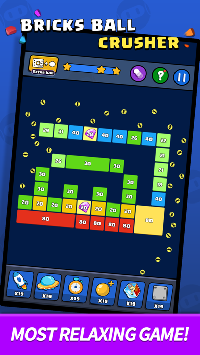 screenshot of Bricks Ball Crusher 2