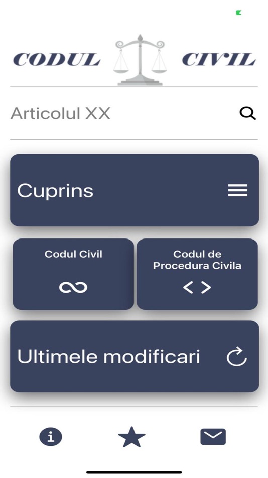 Codul Civil al Romaniei - 1.4 - (iOS)