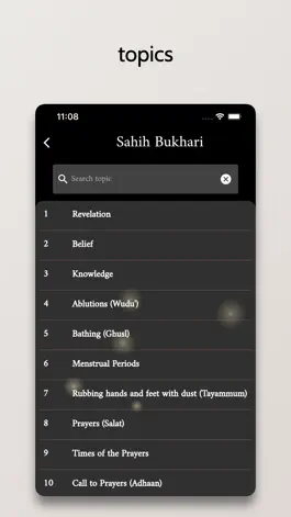 Game screenshot Hadith Collections apk