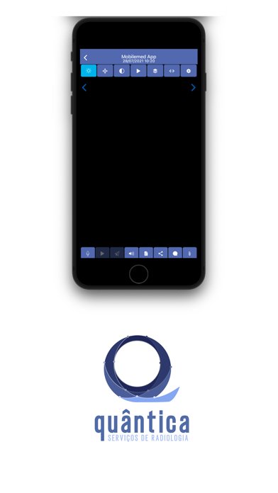 Quântica Telerradiologia Screenshot