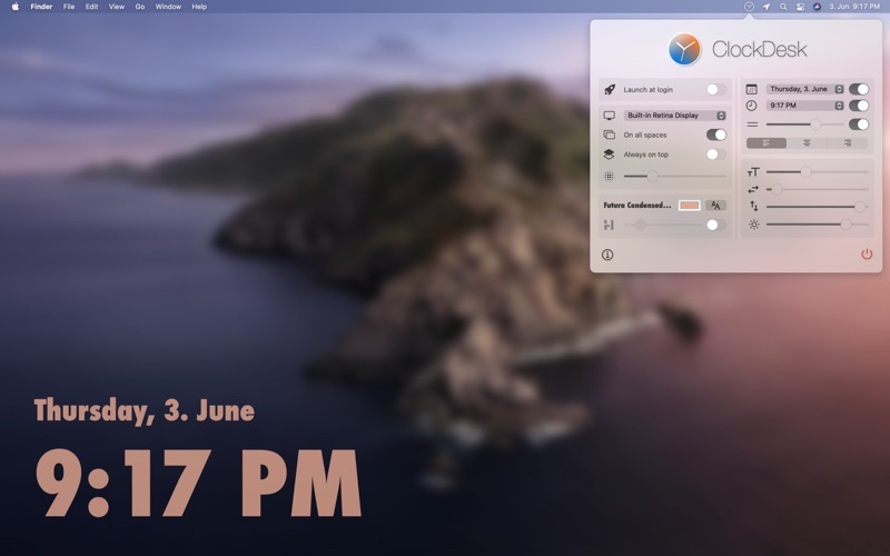 Screenshot #3 pour ClockDesk