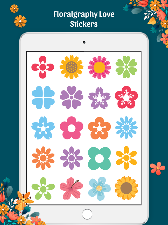 Screenshot #3 for Floralgraphy Love Sticker