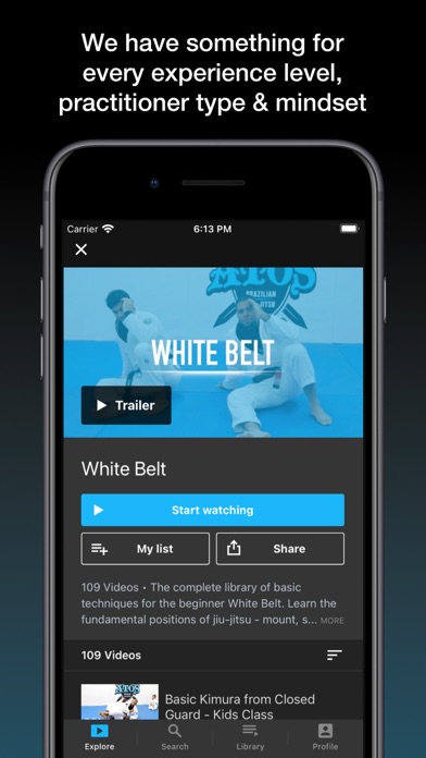 Atos BJJ On Demand Screenshot