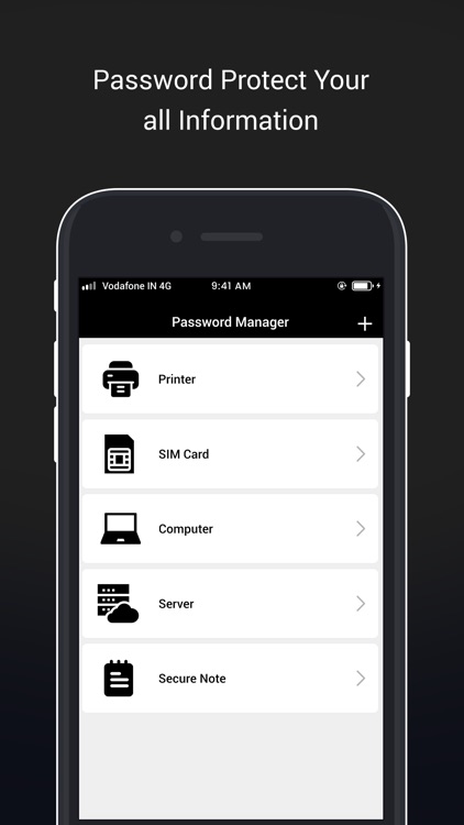 Secret Crypt : Save Passwords screenshot-3