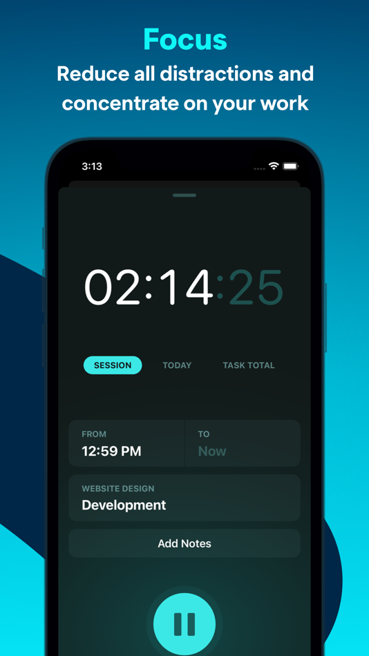 #4. Timemator: Time Tracking (iOS) 由: Catforce Studio