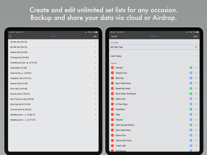 ShowOne - Pro Backing Tracks