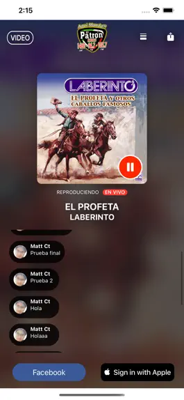 Game screenshot El Patron Radio apk