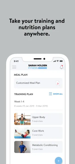 Game screenshot Sarah Holden Fitness apk