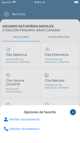 miCita previa screenshot