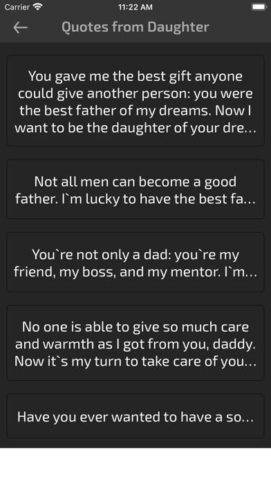 Fathers Day Wishes Frame Cards Screenshot