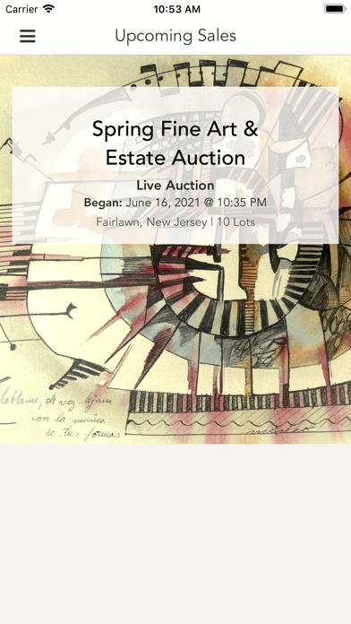 Taurus Auctions Screenshot