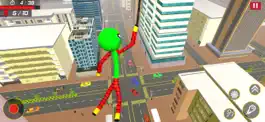 Game screenshot Stickman Super Rope Hero Games mod apk