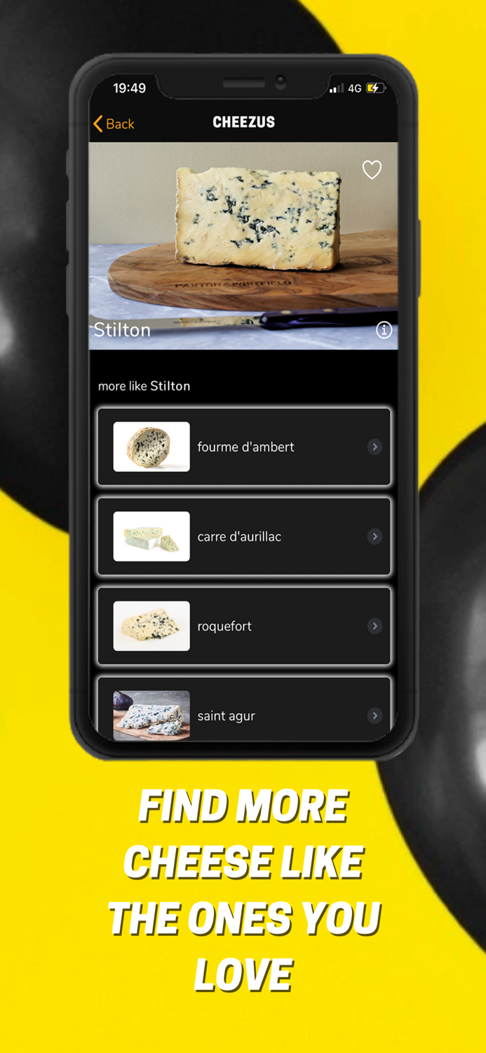 Cheezus The 1 Cheese App