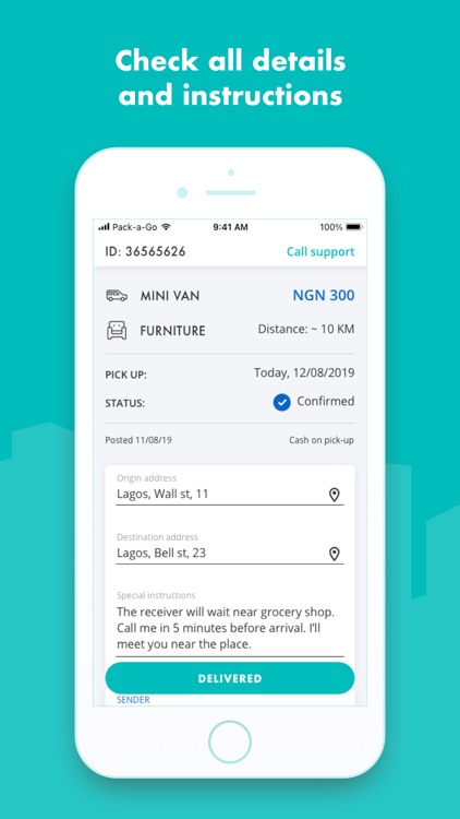 PackaGo Driver screenshot-3