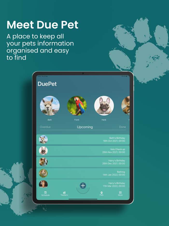 DuePet - Pet Care Diary