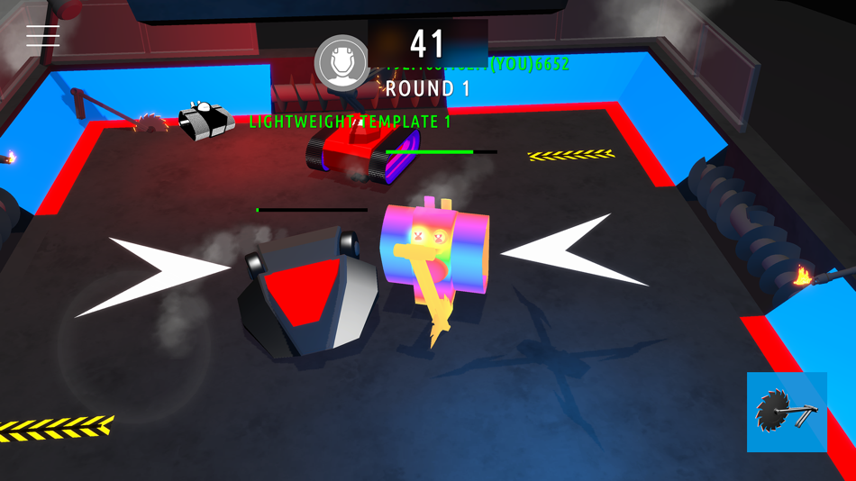 #3. Bot Brawlers (iOS) Podle: Andrew Spalato