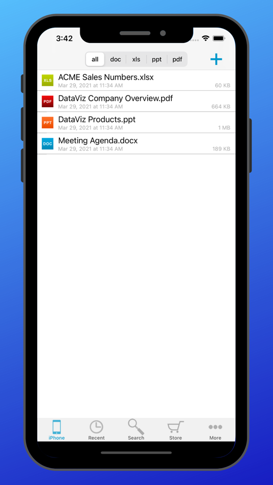 #1. Docs To Go Standard (iOS) By: DataViz, Inc.