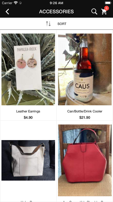 Wildflower Clothing Company Screenshot