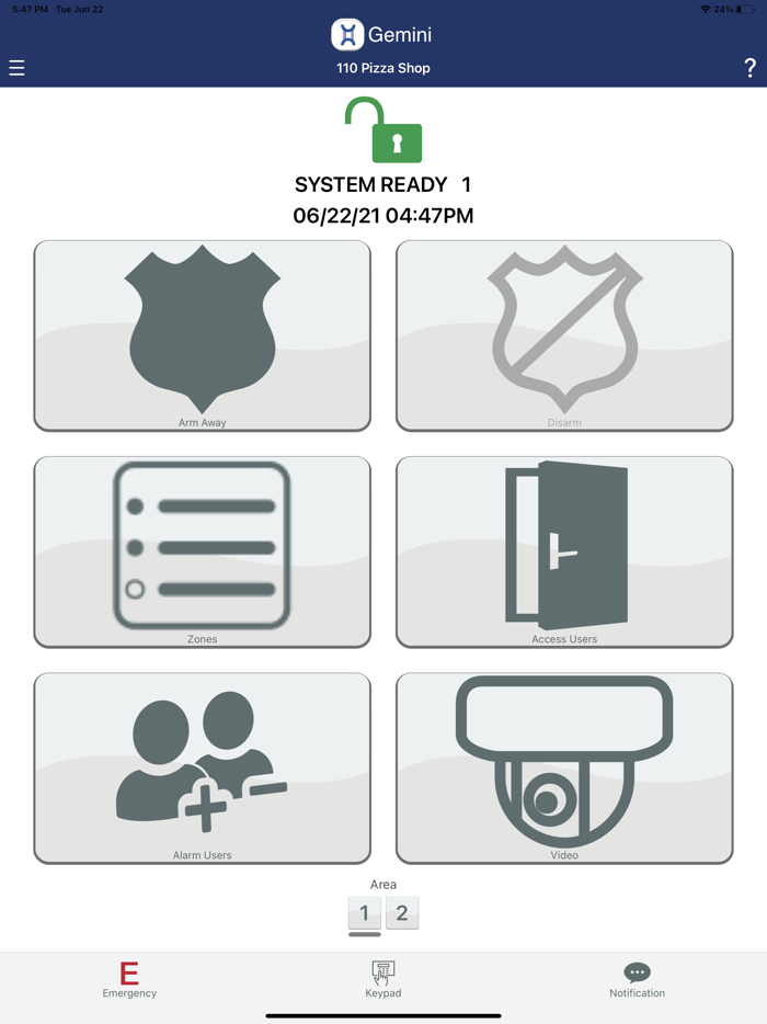 Gemini Commercial Security App