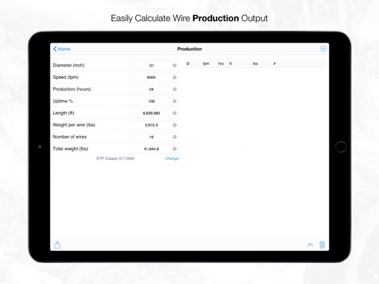 Esteves Eddie Wire Solutions iPad screenshot 4 - Utilities app