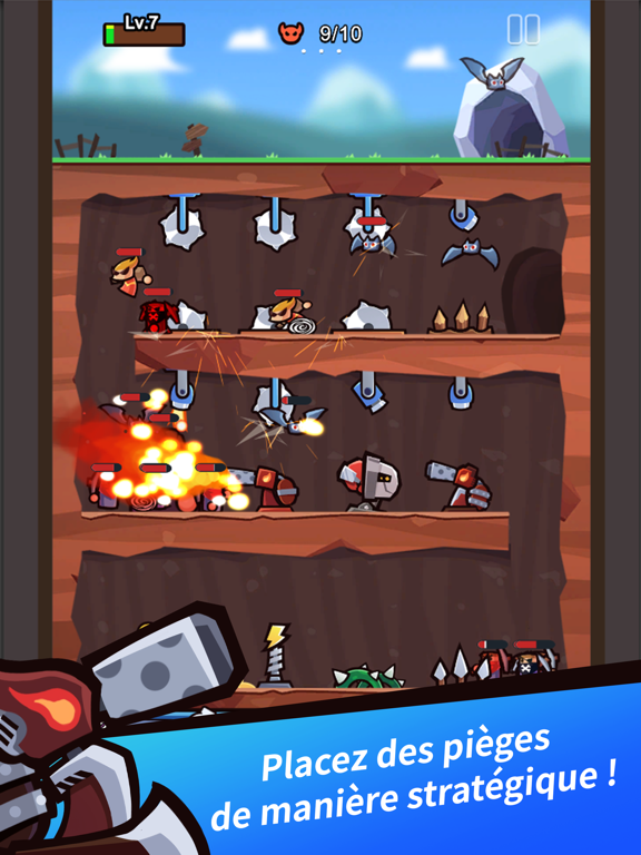 Screenshot #5 pour Trap Master: Merge Defense