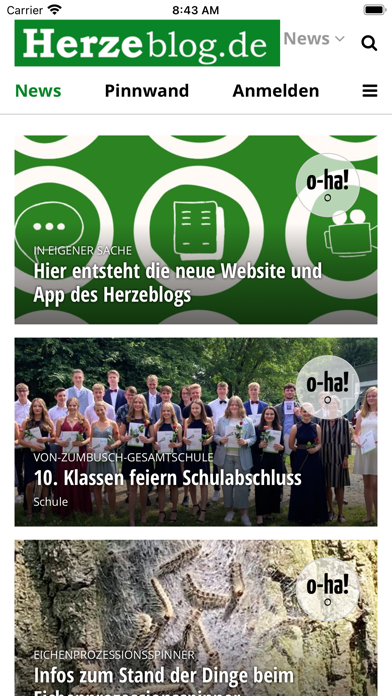 Herzeblog.de Screenshot