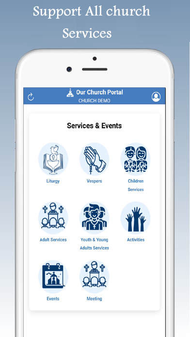 OurChurchPortal by CloseLook Screenshot