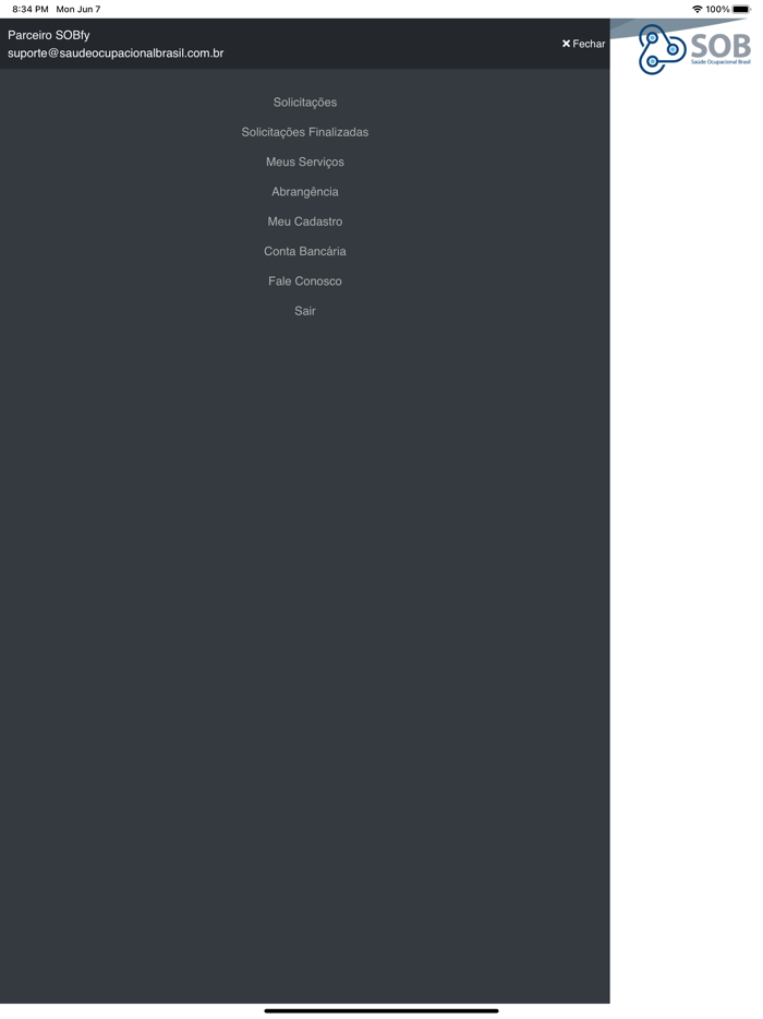 SOBfy Prestador de Serviços