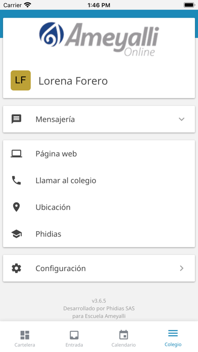 Escuela Ameyalli Screenshot