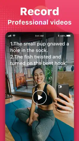 Game screenshot Prompter For Video - Scripts mod apk