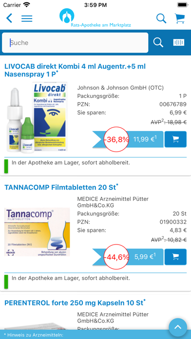 Ratsapotheke am Marktplatz Screenshot