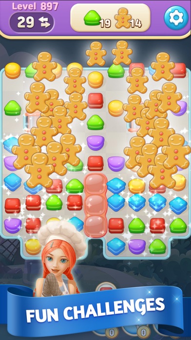 Cake Cooking POP :Puzzle Match Screenshot