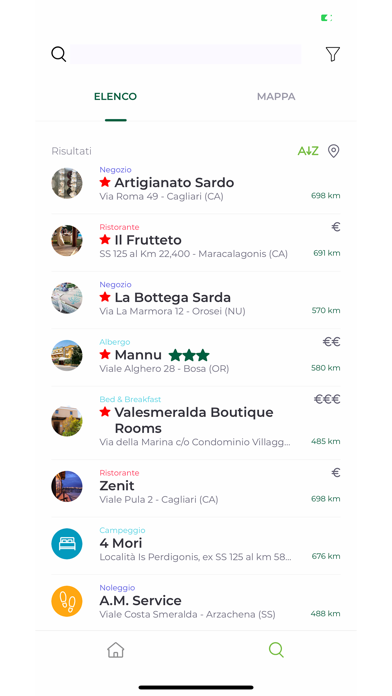 Sardegna Guida Verde Touring Screenshot