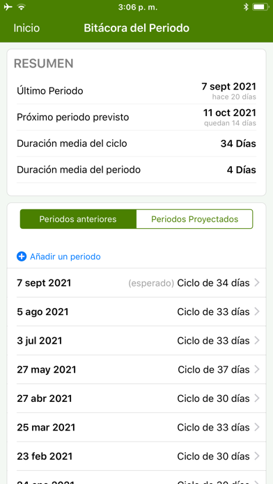 Alerta de Período Lite