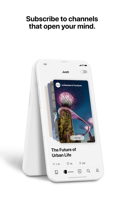 Justt - quality content