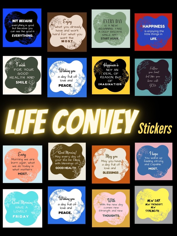 Screenshot #4 pour Life Convey Stickers
