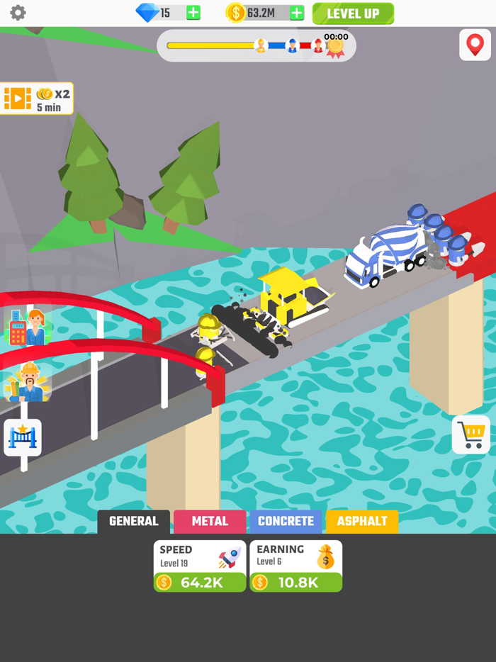 Bridge idle Build simulator