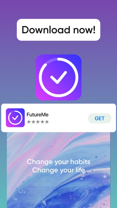 FutureMe: Daily Habit Tracker Screenshot