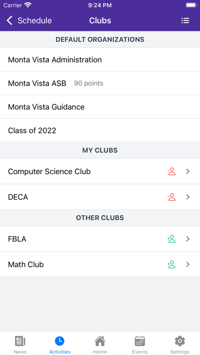 Monta Vista High School Screenshot