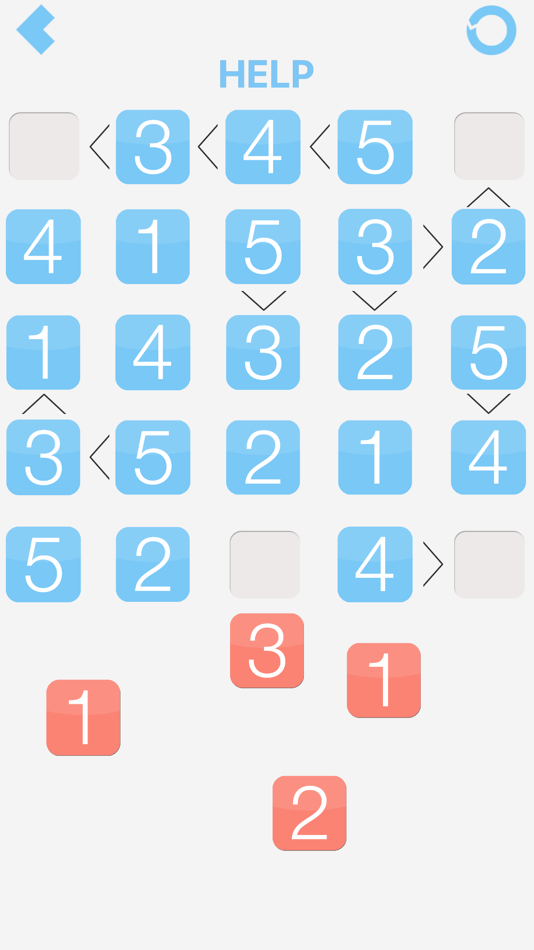 #3. Futoshiki - Brain game (iOS) 由: Stanislav Hatnyuk