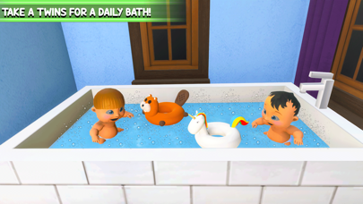 Twin Baby Game Simulator 3D Screenshot