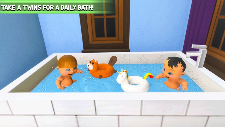 Twin Baby Game Simulator 3D screenshot-3