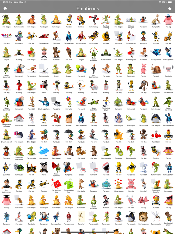 3D Emoji Characters Stickersのおすすめ画像4