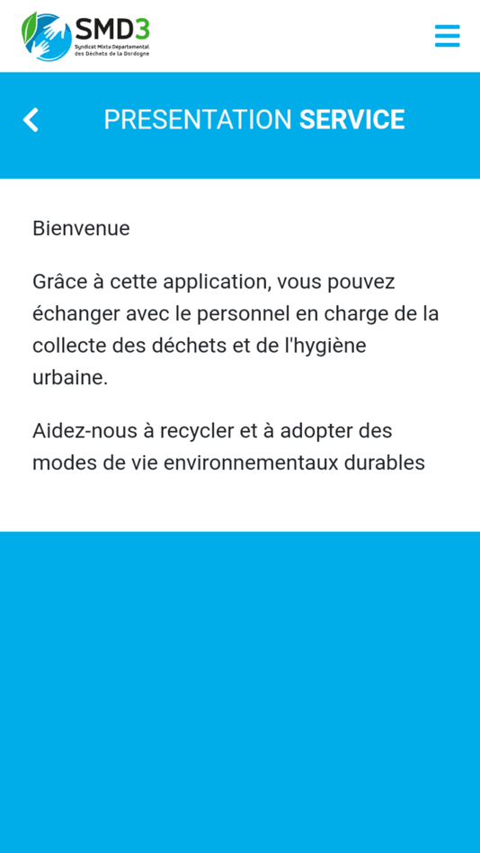 #4. SMD3 – mon service déchets (iOS) Podle: ID&A S.r.l.