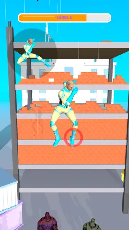 Game screenshot Superhero Landing 3D apk