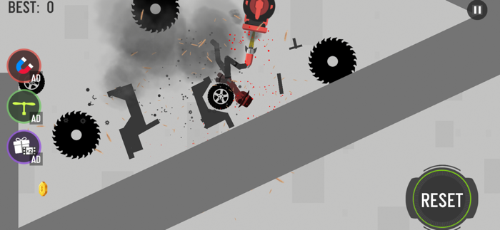 Ragdoll Physics 2 Dismounting