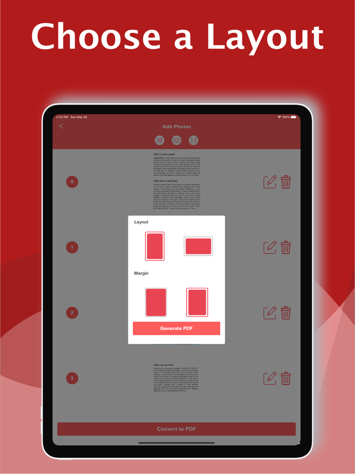 The PDF Photos - JPG to PDF