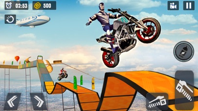 Superhero GT Bike Racing Stunt Screenshot