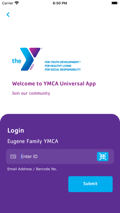 YMCA Universal Screenshot